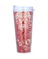 Indigo Falls Oklahoma Sooners 22 oz Dia De Los Muertos Tumbler In Red