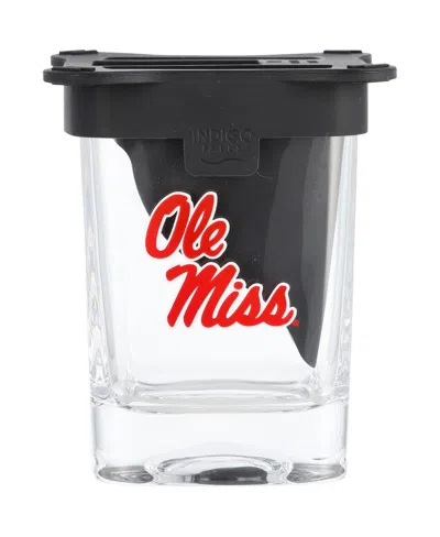 Indigo Falls Ole Miss Rebels 10oz. Ice Wedge Glass In Transparent