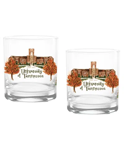 Indigo Falls Tennessee Volunteers 2-pack 14oz. Laura Wilcox University Rocks Set In No Color