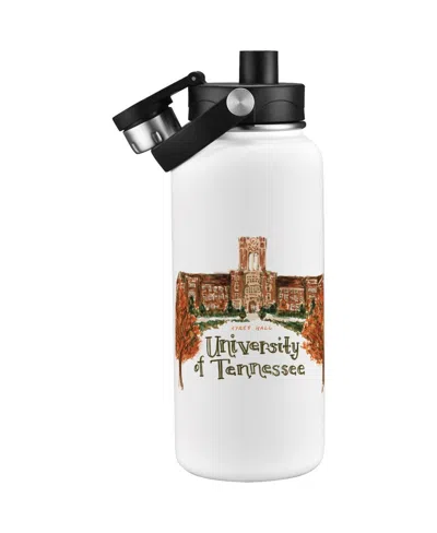 Indigo Falls Tennessee Volunteers Laura Wilcox Watercolors 34oz. Water Bottle In Transparent