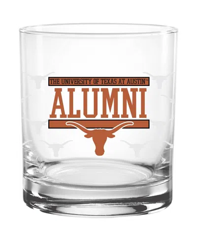Indigo Falls Texas Longhorns 14oz. Repeat Alumni Rocks Glass In No Color
