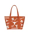 Indigo Falls Texas Longhorns Medley Weekender Tote Bag In Transparent