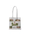 Indigo Falls White Alabama Crimson Tide Laura Wilcox Designs Tote Bag