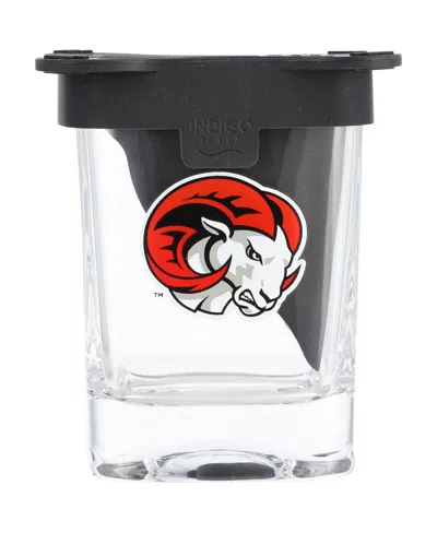 Indigo Falls Winston-salem State Rams 10oz. Ice Wedge Glass In Transparent