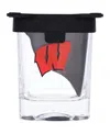 Indigo Falls Wisconsin Badgers 10oz. Ice Wedge Glass
