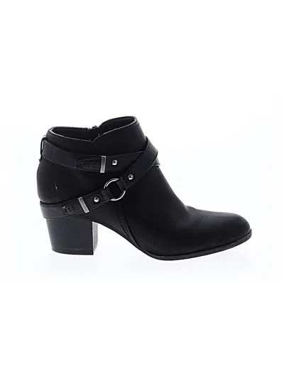 Pre-owned Indigo Rd Ankle Boots In Black