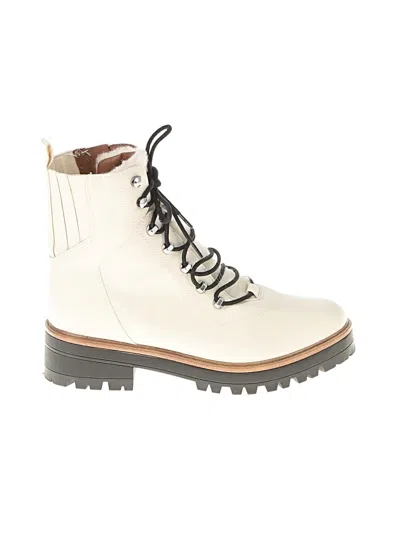 Pre-owned Indigo Rd Boots In White