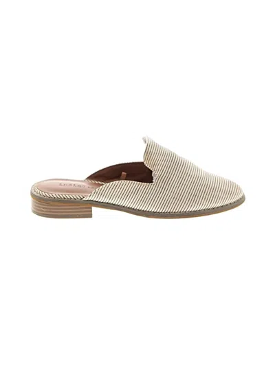 Pre-owned Indigo Rd Mule/clog In White