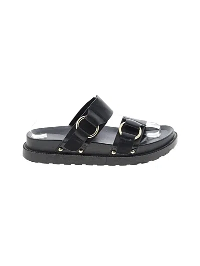 Pre-owned Indigo Rd Sandals In Black