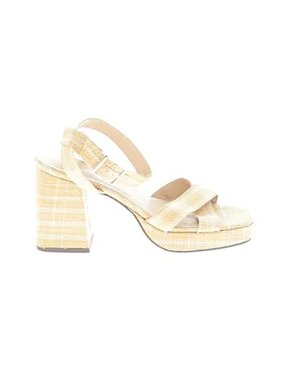 Pre-owned Indigo Rd Sandals In Ivory
