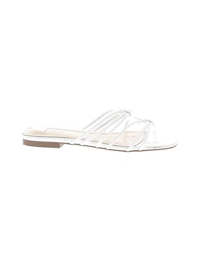 Pre-owned Indigo Rd Sandals In White