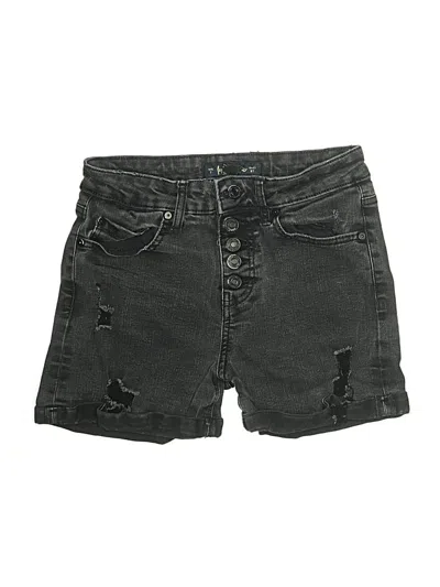 Pre-owned Indigo Rein Denim Shorts In Black