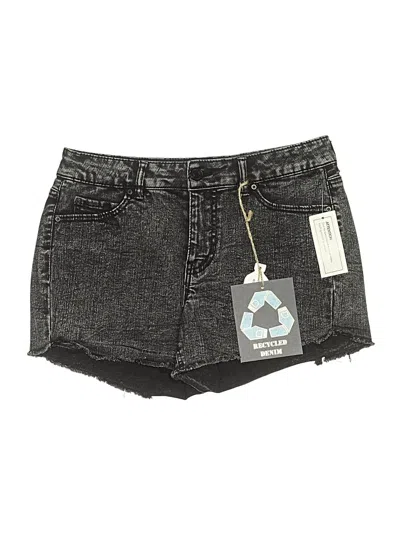 Pre-owned Indigo Rein Denim Shorts In Black