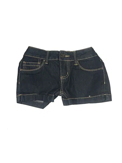 Pre-owned Indigo Rein Denim Shorts In Black
