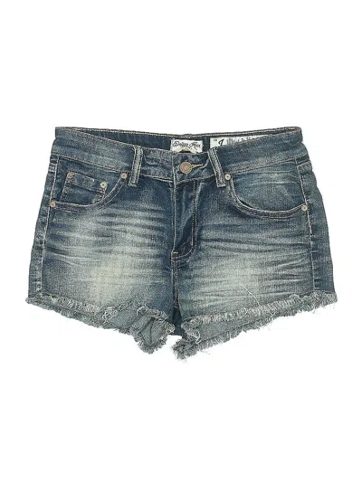 Pre-owned Indigo Rein Denim Shorts In Blue
