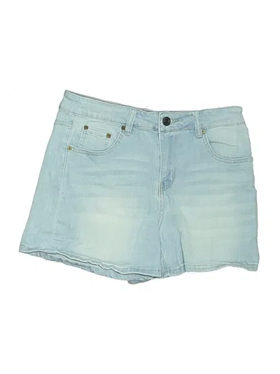 Pre-owned Indigo Rein Denim Shorts In Blue