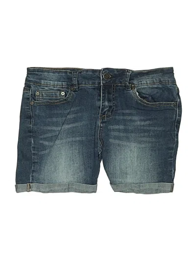 Pre-owned Indigo Rein Denim Shorts In Blue