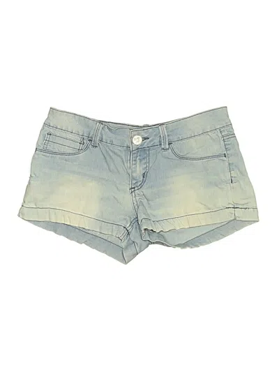 Pre-owned Indigo Rein Denim Shorts In Blue