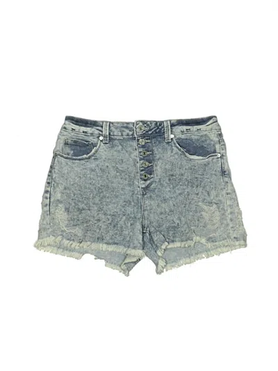 Pre-owned Indigo Rein Denim Shorts In Blue