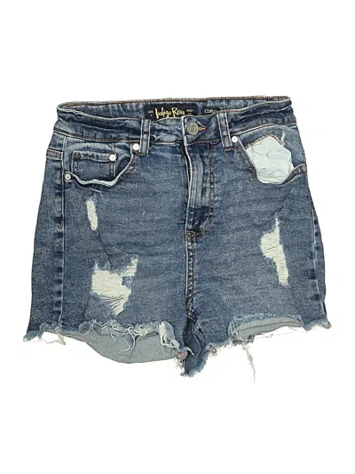 Pre-owned Indigo Rein Denim Shorts In Blue