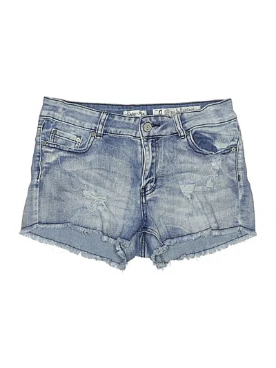 Pre-owned Indigo Rein Denim Shorts In Blue