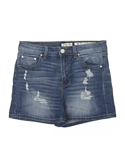 Pre-owned Indigo Rein Denim Shorts In Blue