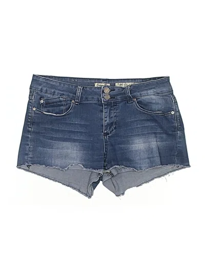 Pre-owned Indigo Rein Denim Shorts In Blue