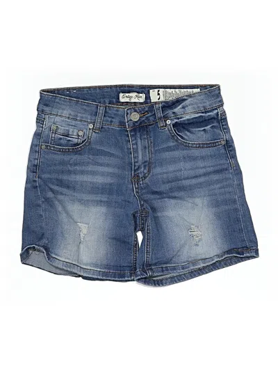 Pre-owned Indigo Rein Denim Shorts In Blue