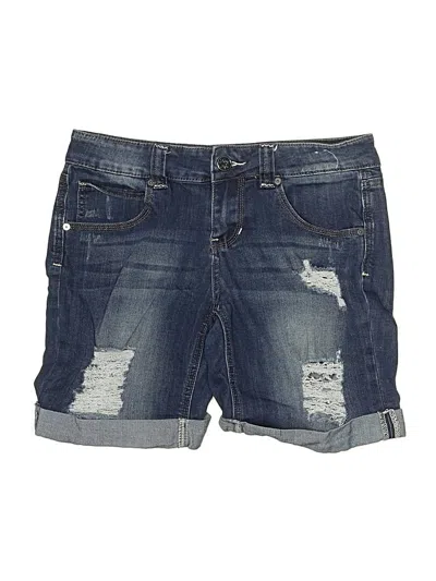 Pre-owned Indigo Rein Denim Shorts In Blue