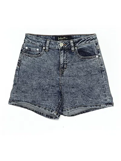 Pre-owned Indigo Rein Denim Shorts In Blue