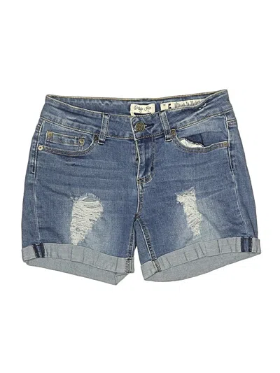 Pre-owned Indigo Rein Denim Shorts In Blue