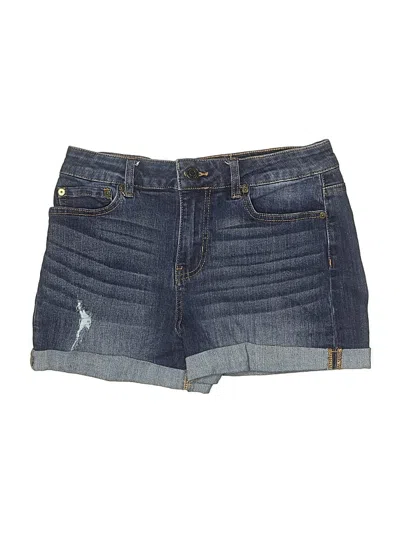 Pre-owned Indigo Rein Denim Shorts In Blue