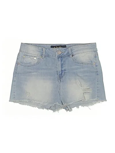 Pre-owned Indigo Rein Denim Shorts In Blue