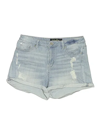 Pre-owned Indigo Rein Denim Shorts In Blue