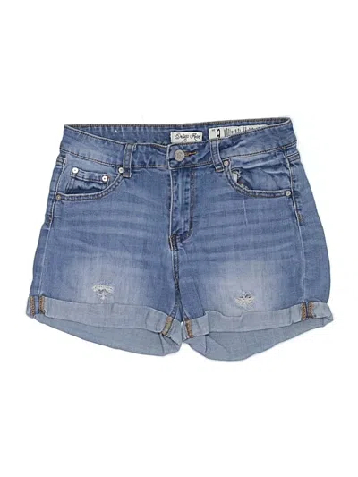 Pre-owned Indigo Rein Denim Shorts In Blue
