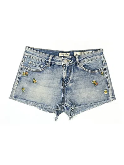 Pre-owned Indigo Rein Denim Shorts In Blue
