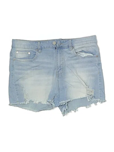 Pre-owned Indigo Rein Denim Shorts In Blue