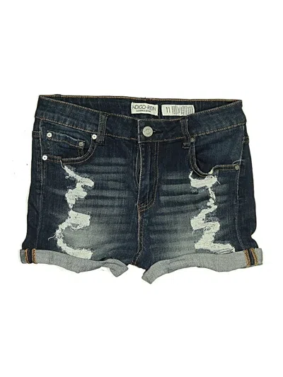 Pre-owned Indigo Rein Denim Shorts In Blue