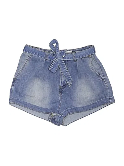 Pre-owned Indigo Rein Denim Shorts In Blue