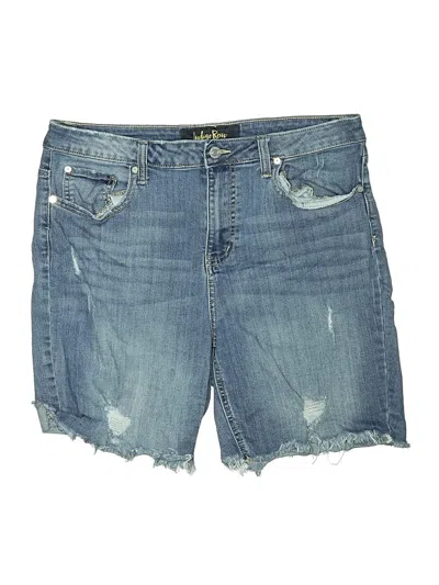 Pre-owned Indigo Rein Denim Shorts In Blue