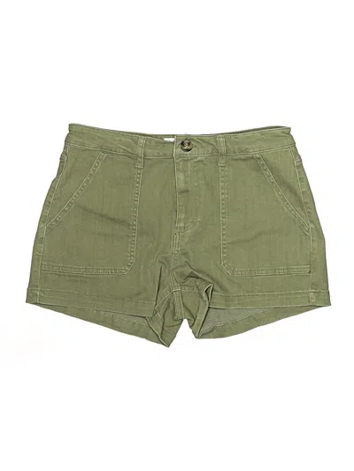 Pre-owned Indigo Rein Denim Shorts In Green