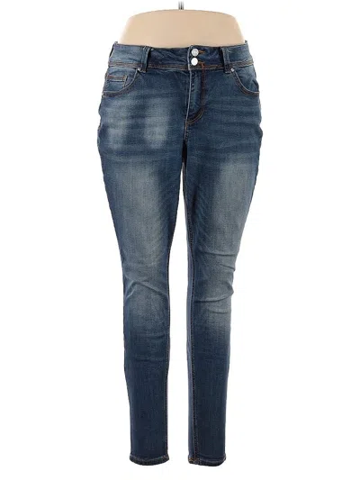 Pre-owned Indigo Rein Jeans In Blue