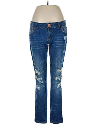 Pre-owned Indigo Rein Jeans In Blue