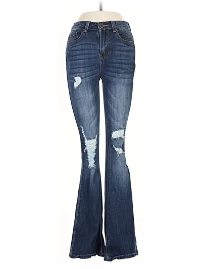Pre-owned Indigo Rein Jeans In Blue