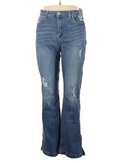 Pre-owned Indigo Rein Jeans In Blue