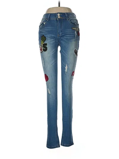 Pre-owned Indigo Rein Jeans In Blue