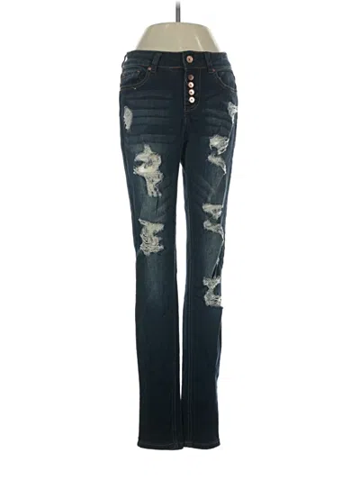 Pre-owned Indigo Rein Jeans In Blue