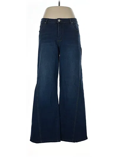 Pre-owned Indigo Rein Jeans In Blue