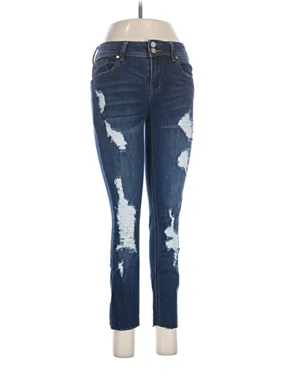 Pre-owned Indigo Rein Jeans In Blue
