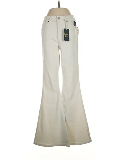 Pre-owned Indigo Rein Jeans In Ivory